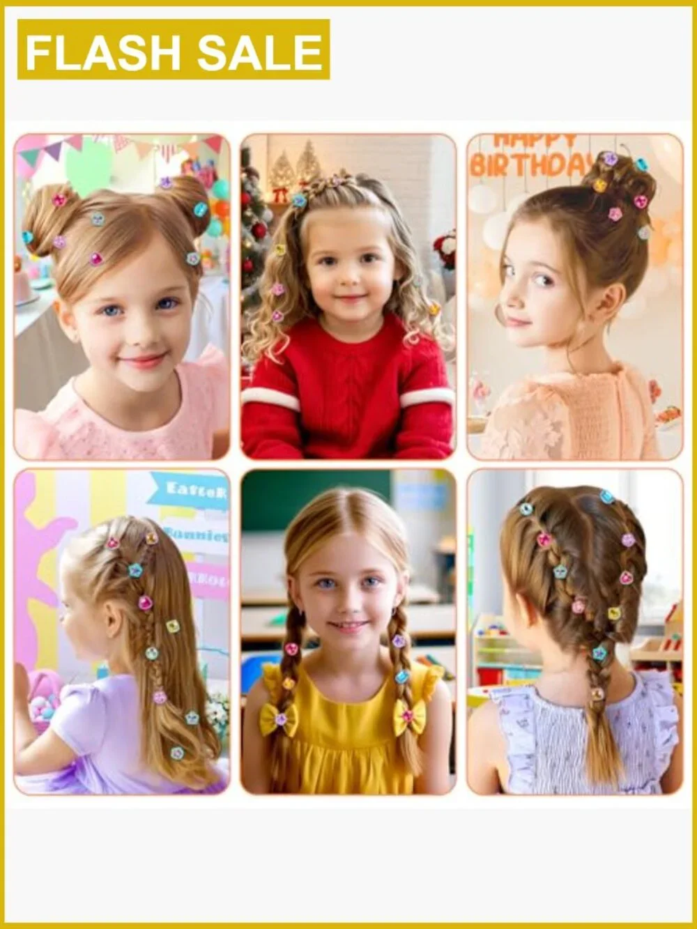 Hair Gem Stamper Kit - Bling Hair Styling Tool for Girls